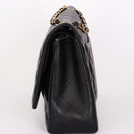 Chanel Maxi Double Flap Black Lambskin GHW