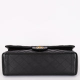 Chanel Maxi Double Flap Black Lambskin GHW