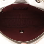 Chanel Laser Cut Mini Rectangle Metallic Silver SHW