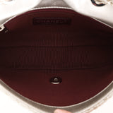 Chanel Laser Cut Mini Rectangle Metallic Silver SHW