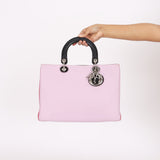 Dior Diorissimo Tote Bicolor Smooth Calfskin 2014