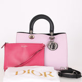 Dior Diorissimo Tote Bicolor Smooth Calfskin