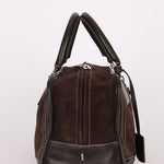 Loewe Amazona 28 Brown Suede