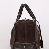Loewe Amazona 28 Brown Suede