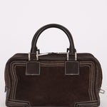 Loewe Amazona 28 Brown Suede