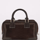 Loewe Amazona 28 Brown Suede