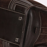 Loewe Amazona 28 Brown Suede