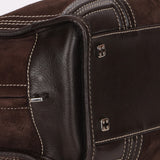 Loewe Amazona 28 Brown Suede