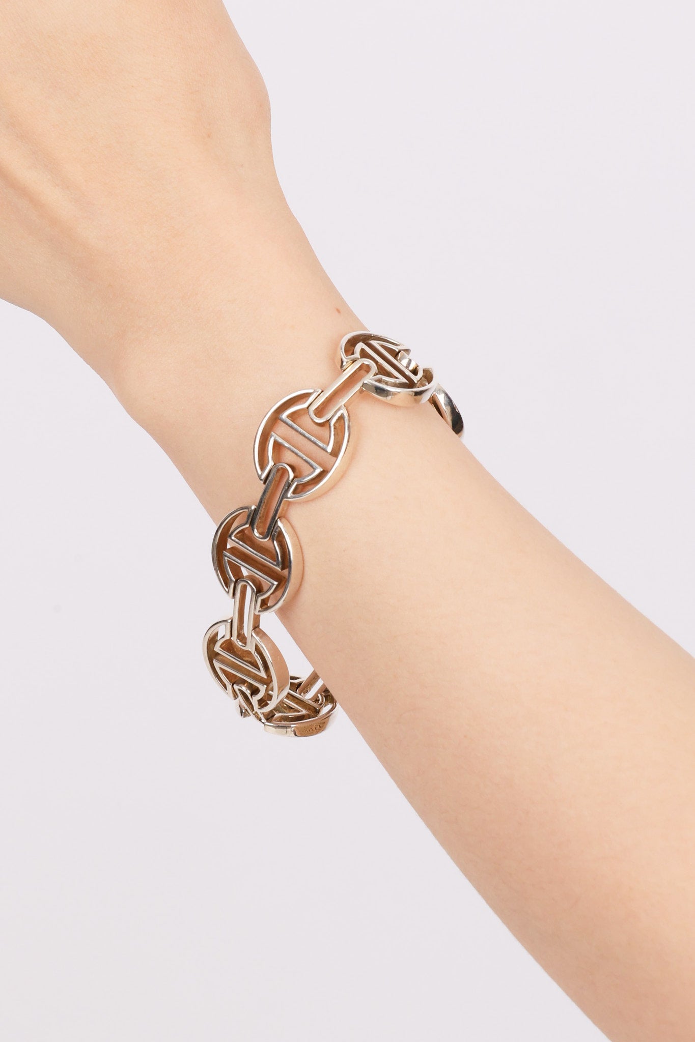 Saintless Steel Tri-Link Bracelet