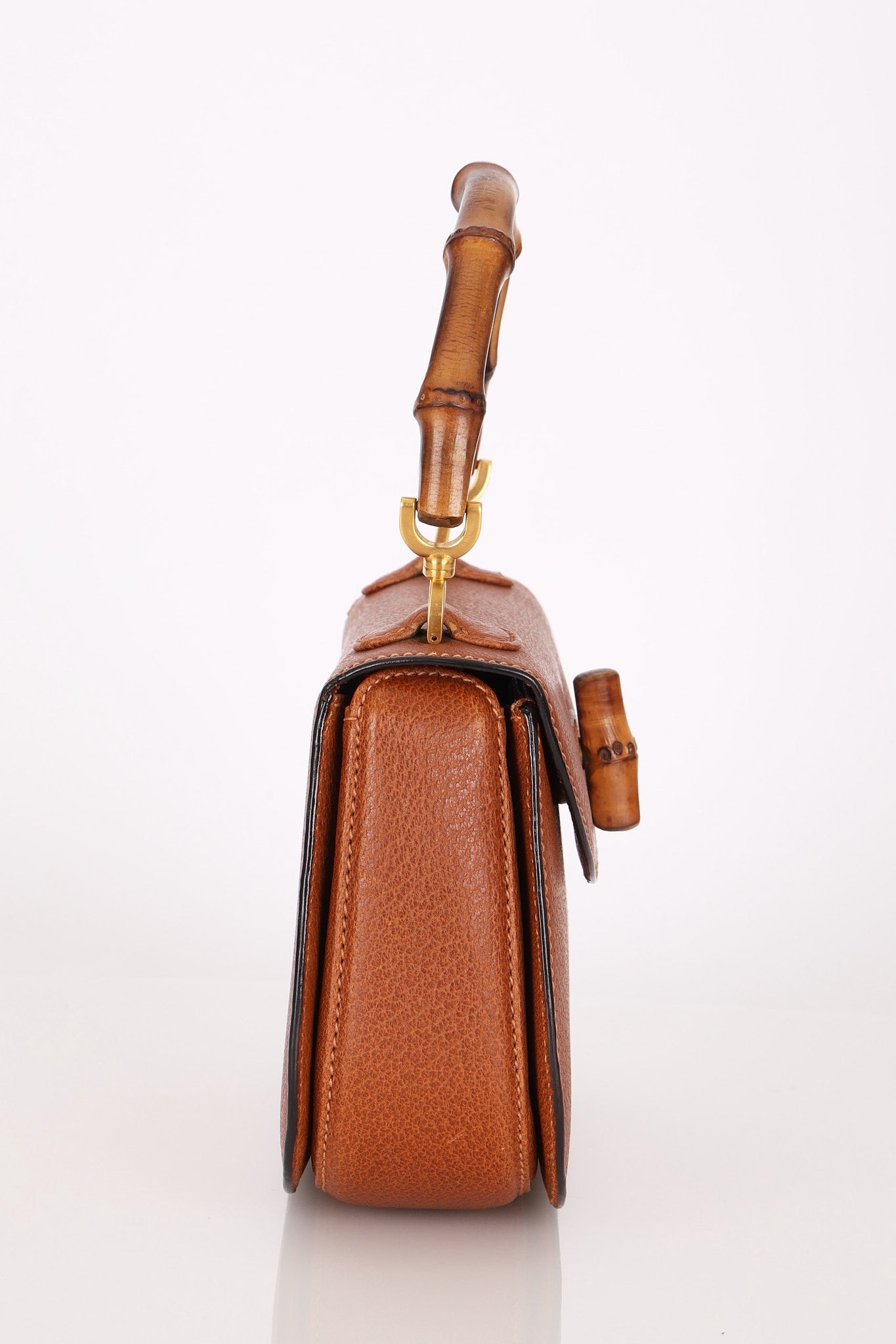 Gucci Small 1947 Bamboo Top Handle Bag