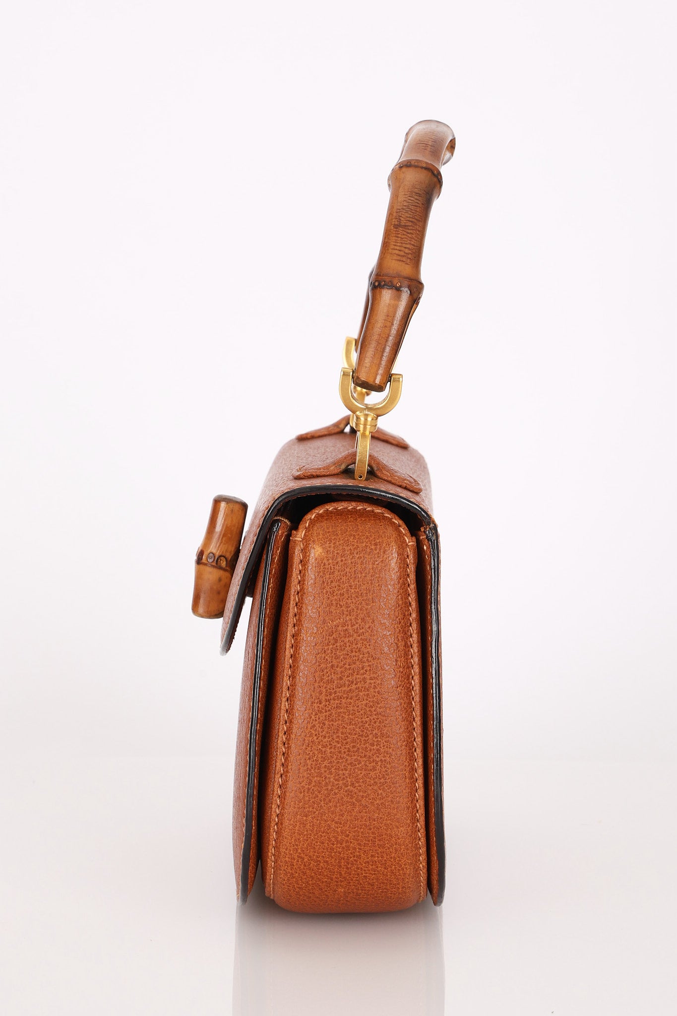 Gucci Small 1947 Bamboo Top Handle Bag