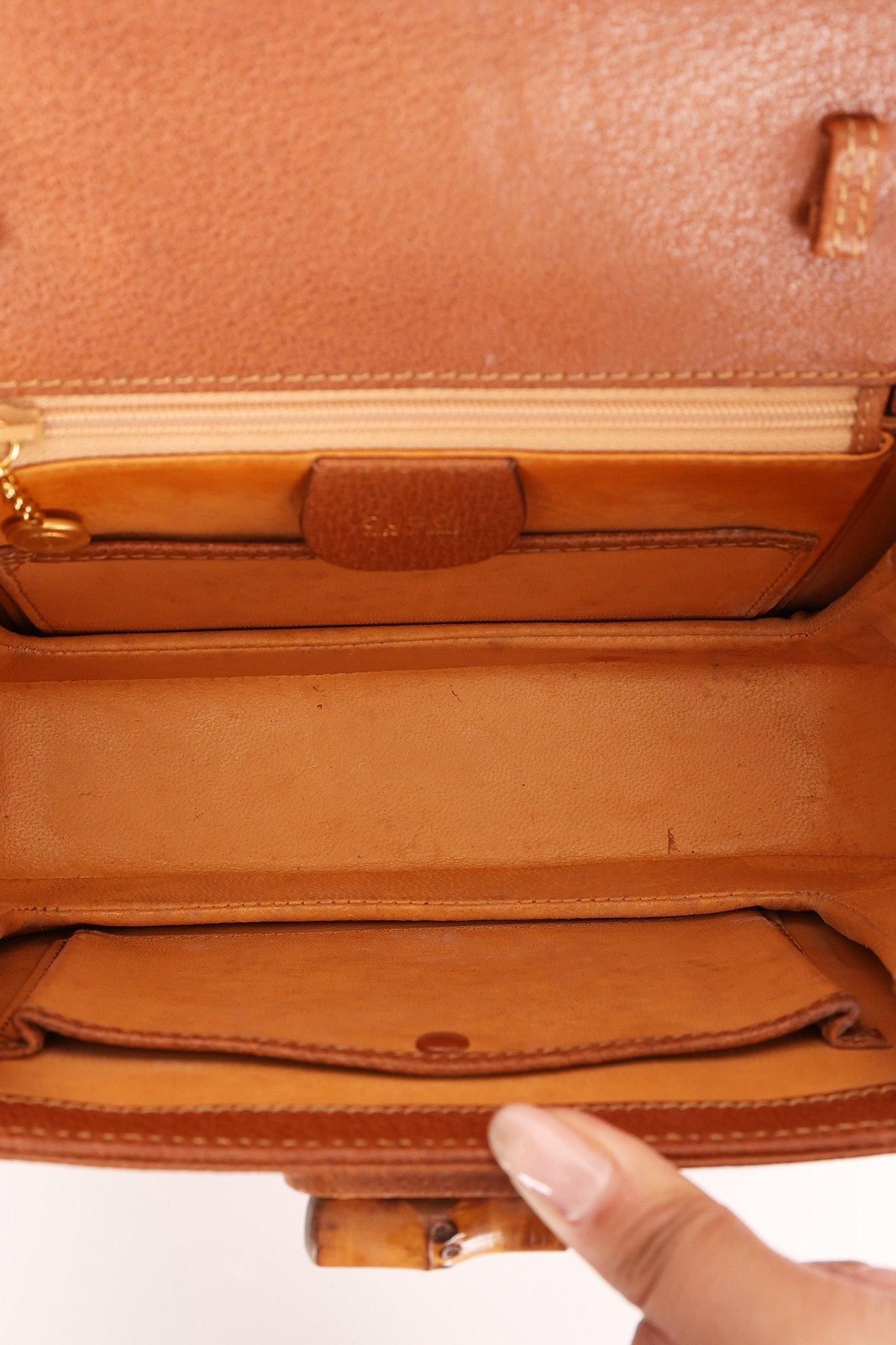 Gucci Small 1947 Bamboo Top Handle Bag