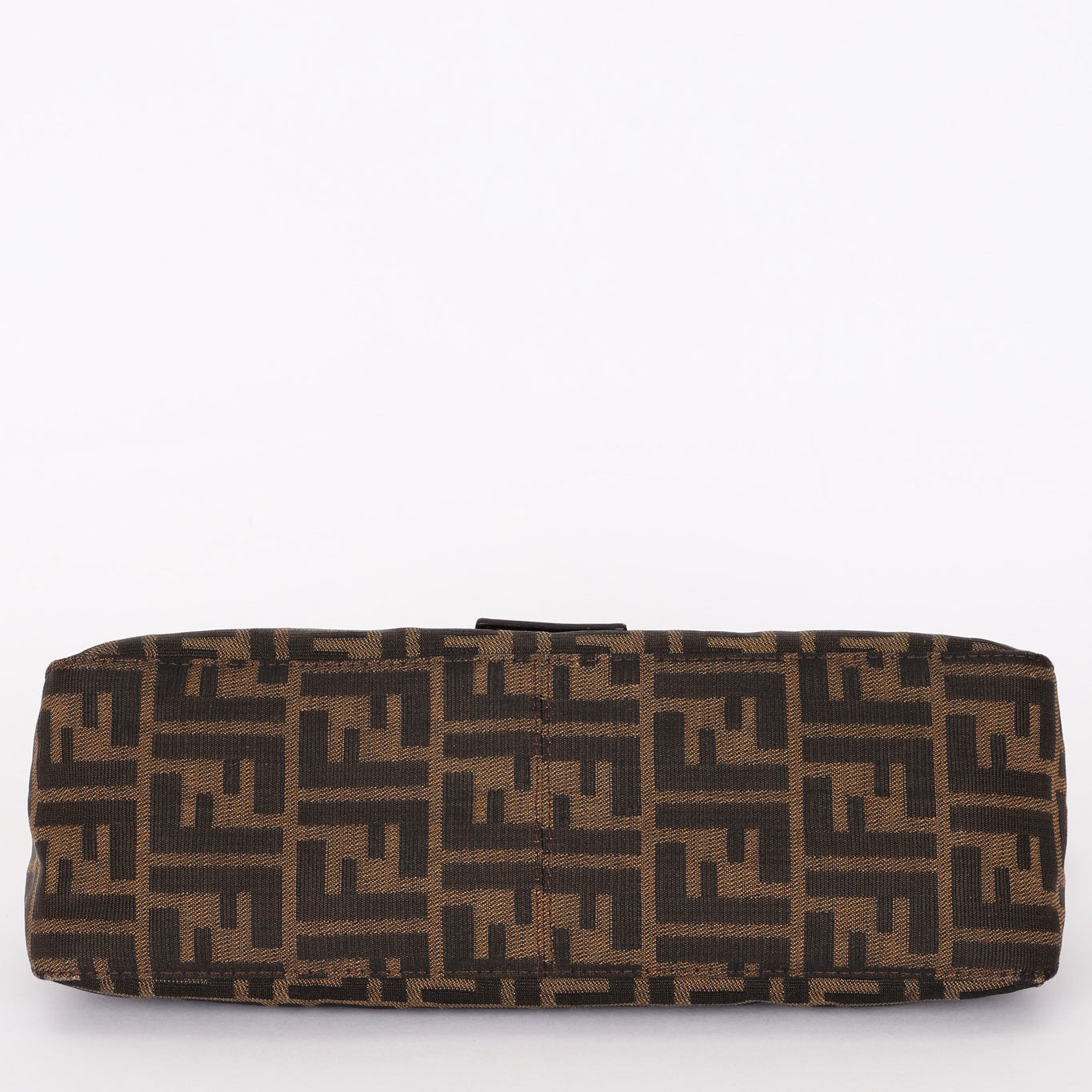 Fendi East West Zucca Baguette Bag