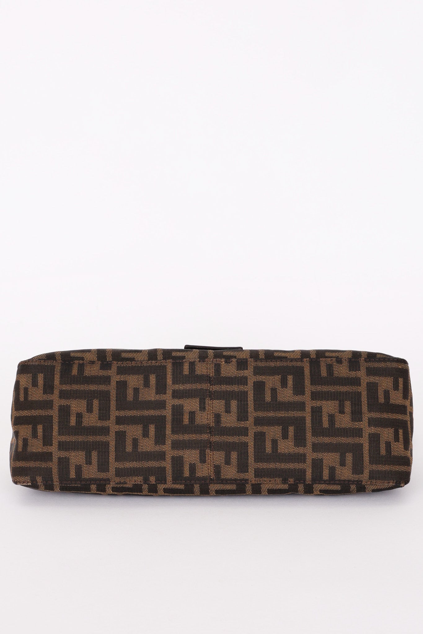 Fendi East West Zucca Baguette Bag