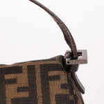 Fendi East West Zucca Baguette Bag