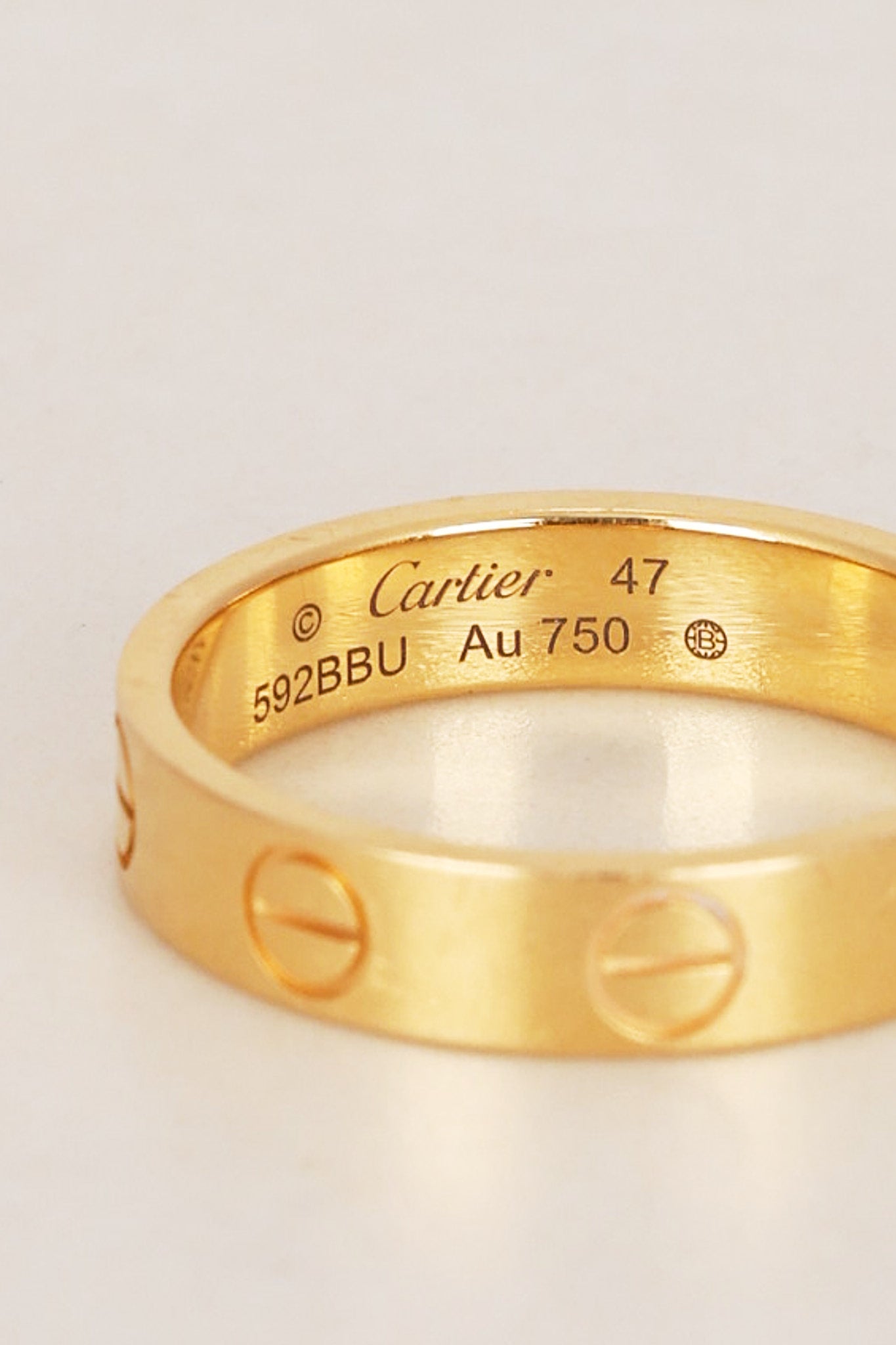 Cartier Gold Love Ring