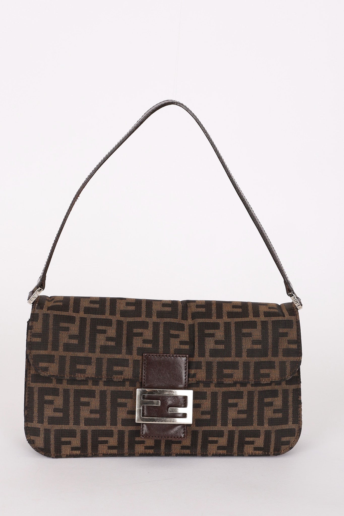 Fendi Zucca Baguette Bag