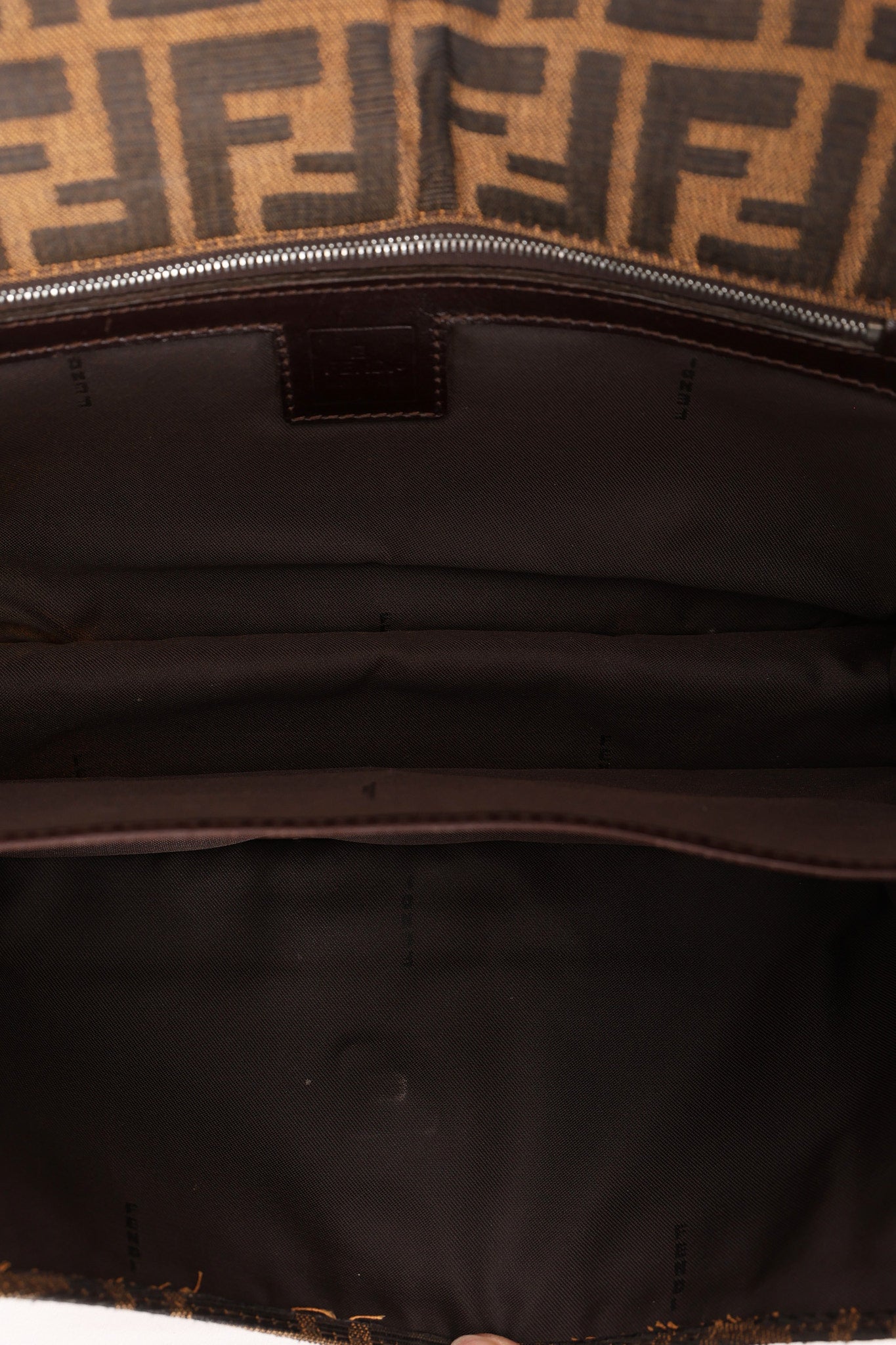 Fendi Zucca Baguette Bag