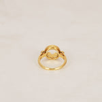 18K Gold Diamond Heart Ring
