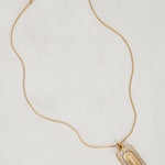 Dior Dog Tag Pendent Necklace