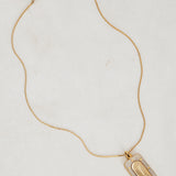 Dior Dog Tag Pendent Necklace