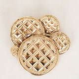 Chanel Circle Mirror Brooch