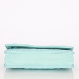 Chanel Wallet on Chain Tiffany Blue Caviar SHW