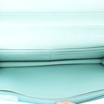 Chanel Wallet on Chain Tiffany Blue Caviar SHW
