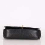 Chanel Braided Single Flap Black Calfksin AGHW
