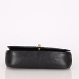 Chanel Braided Single Flap Black Calfksin AGHW