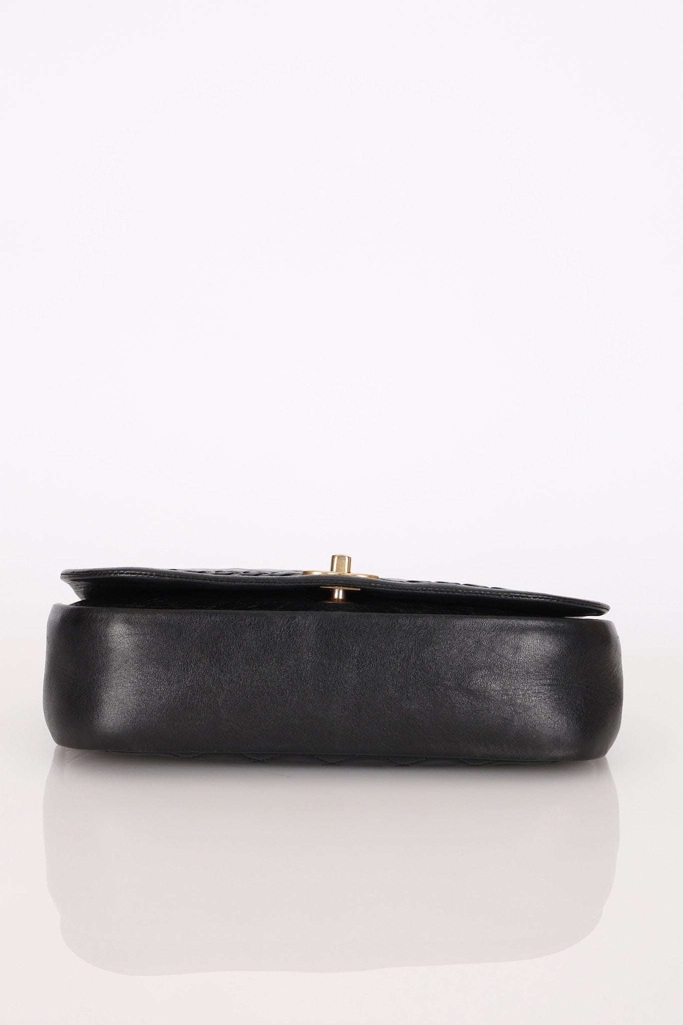 Chanel Braided Single Flap Black Calfksin AGHW