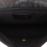 Chanel Braided Single Flap Black Calfksin AGHW