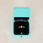Tiffany & Co T Gold Diamond Ring