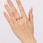 Tiffany & Co T Gold Diamond Ring
