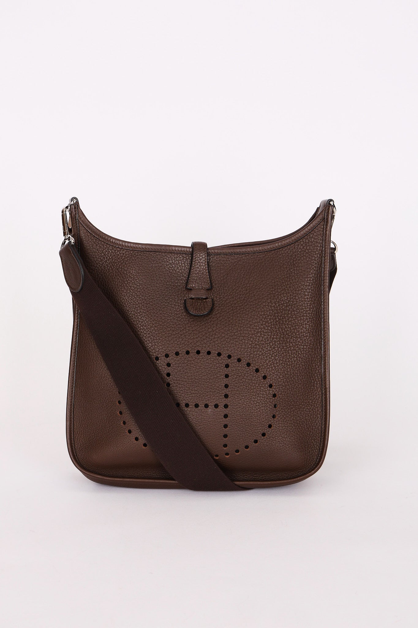 Hermès Evelyne PM Chocolat Clemence PHW 2007