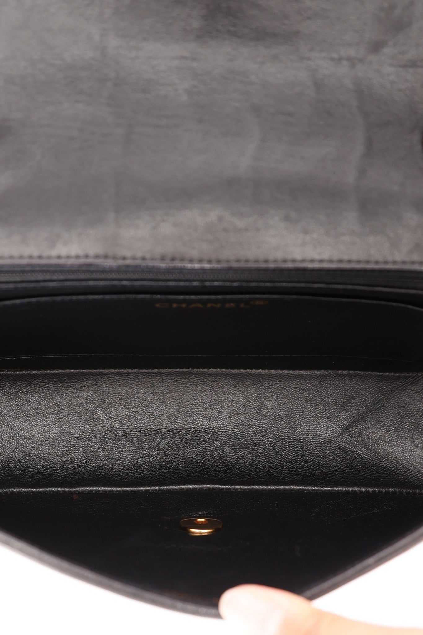 Chanel Medium Diana Flap Black Calfskin 24K GP