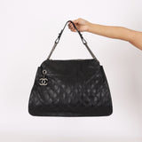 Chanel Crave Hobo Black Calfskin RHW