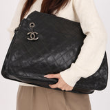 Chanel Crave Hobo Black Calfskin RHW
