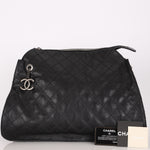 Chanel Crave Hobo Black Calfskin RHW