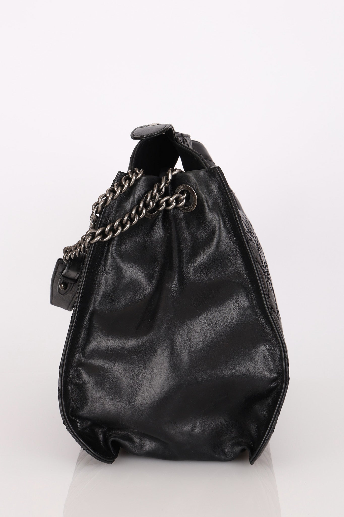 Chanel Crave Hobo Black Calfskin RHW