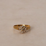 18K Gold & Diamond Ring
