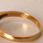 18K Gold & Diamond Ring