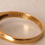 18K Gold & Diamond Ring