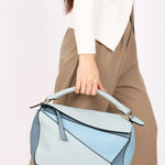 Loewe Tricolor Medium Puzzle Bag