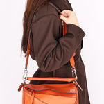 Loewe Small Puzzle Bag Burnt Orange