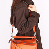 Loewe Small Puzzle Bag Burnt Orange