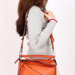 Loewe Small Puzzle Bag Burnt Orange