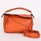 Loewe Small Puzzle Bag Burnt Orange