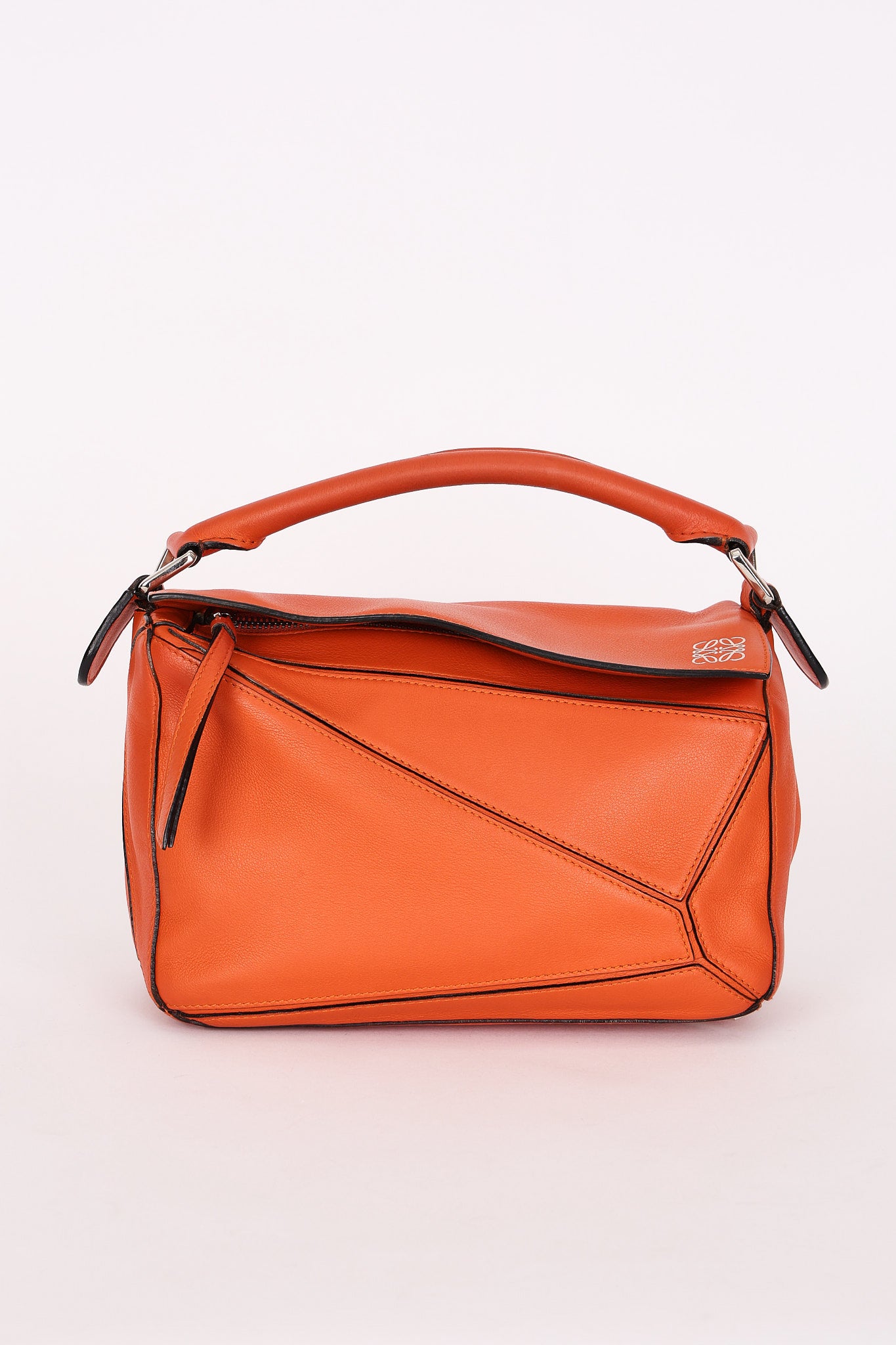 Loewe Small Puzzle Bag Burnt Orange
