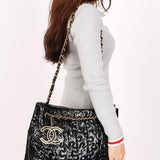 Chanel Puzzle Tote Black Patent 2008 AGHW